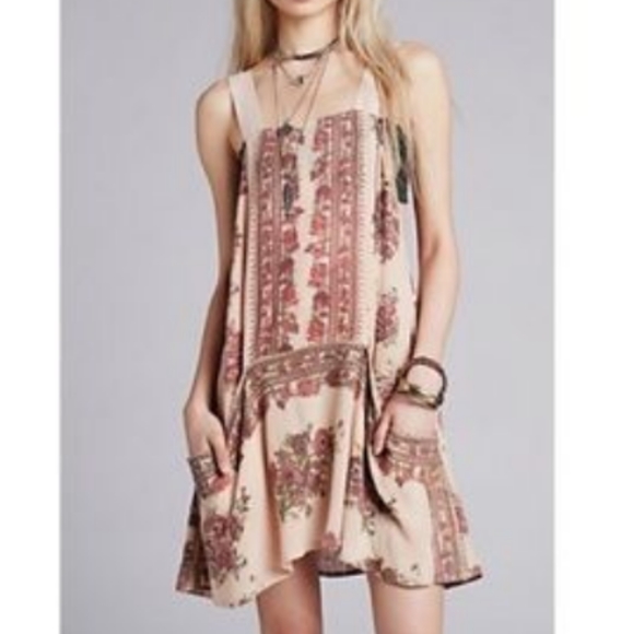 Free People Paradise Song Dress Motoboho Goddess Complex - Picture 4 of 9